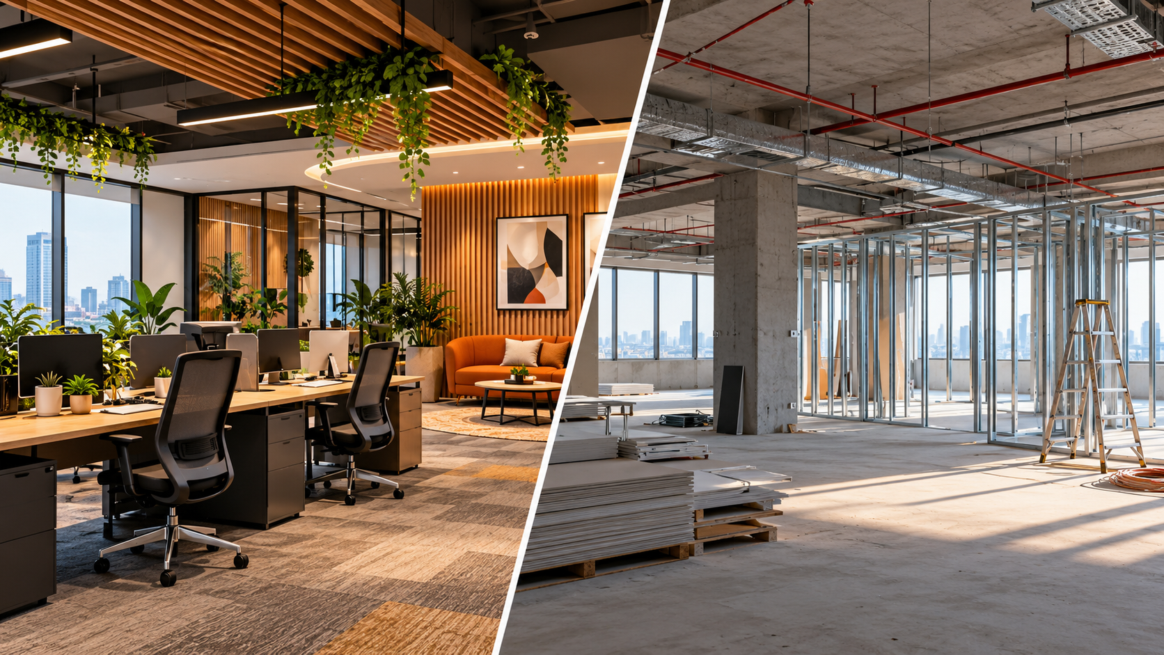Office Interior Design vs Office Fit-Out: Key Differences