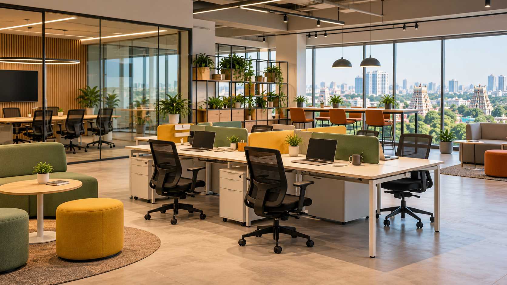 Tech Integration: How Modular Office Furniture Is Transforming Chennai Workspaces  